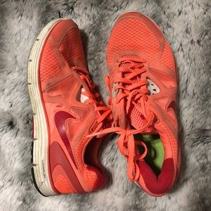 Coral Nikes